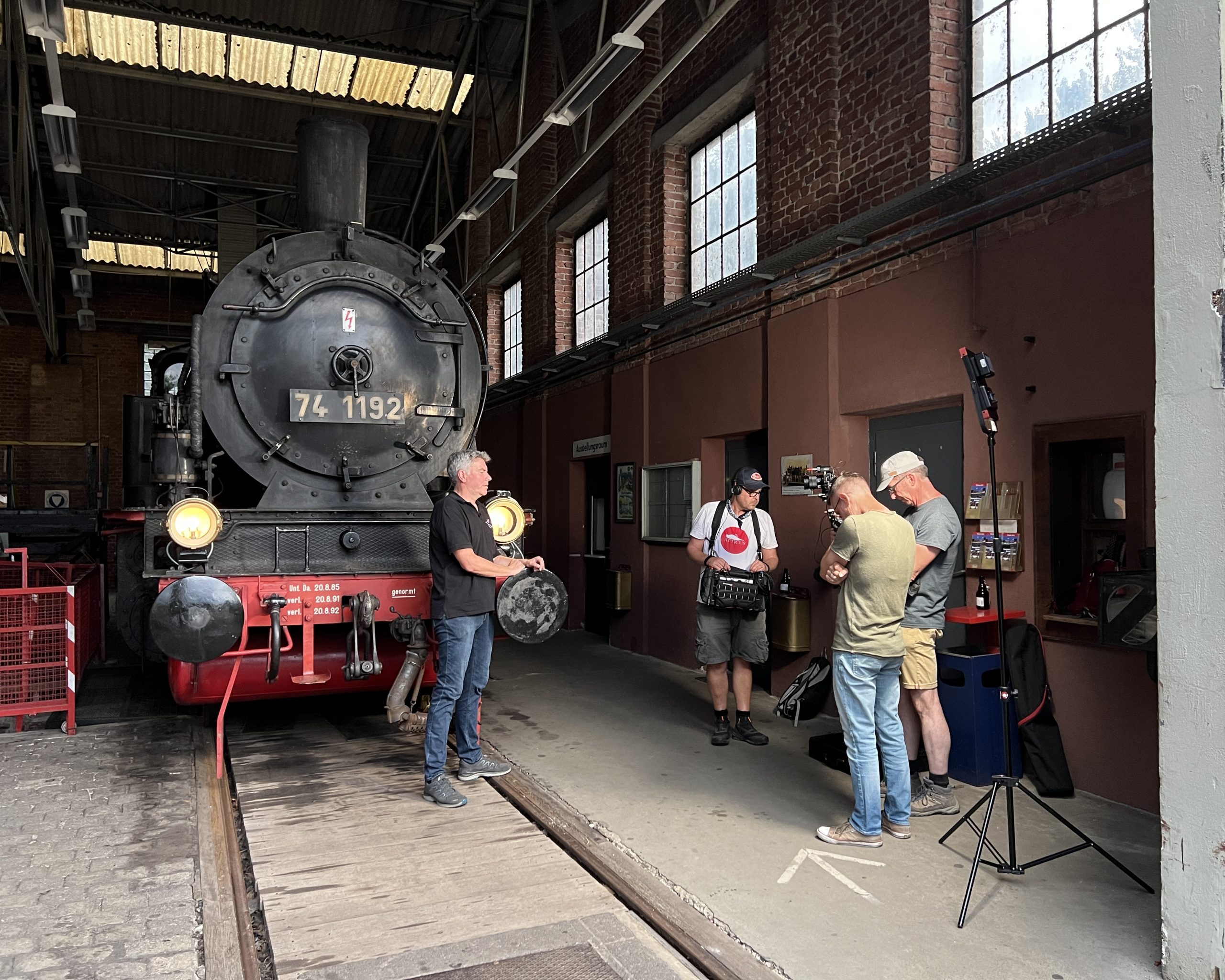 You are currently viewing WDR zu Gast im Eisenbahnmuseum