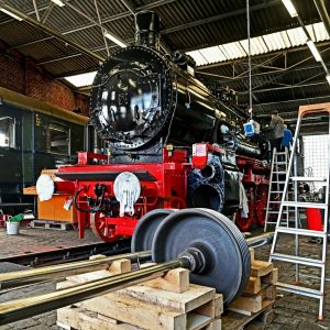 Hauptuntersuchung der Dampflok P8