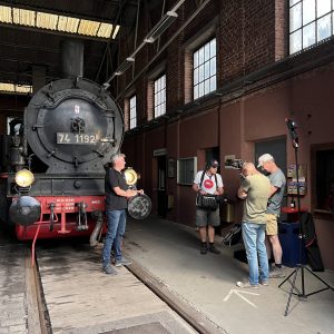 WDR zu Gast im Eisenbahnmuseum